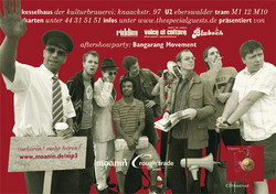 Flyer: The Special Guests Record Release Party zur CD Beetroot (Hinten - Bandfoto von Anja Pietsch)