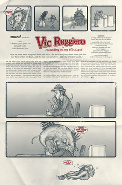 Vic Ruggiero – Something in my Blindspot (CD-Cover-Rückseite ausgeklappt)