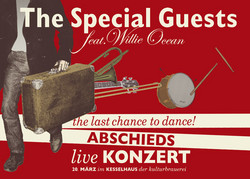 Flyer: The Special Guests – Abschiedskonzert (Vorn)